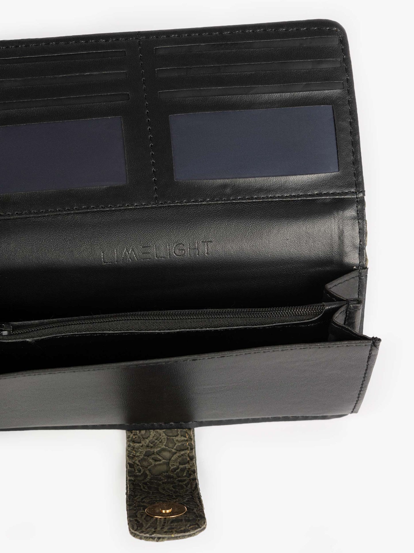 Criss Cross Patterned Wallet