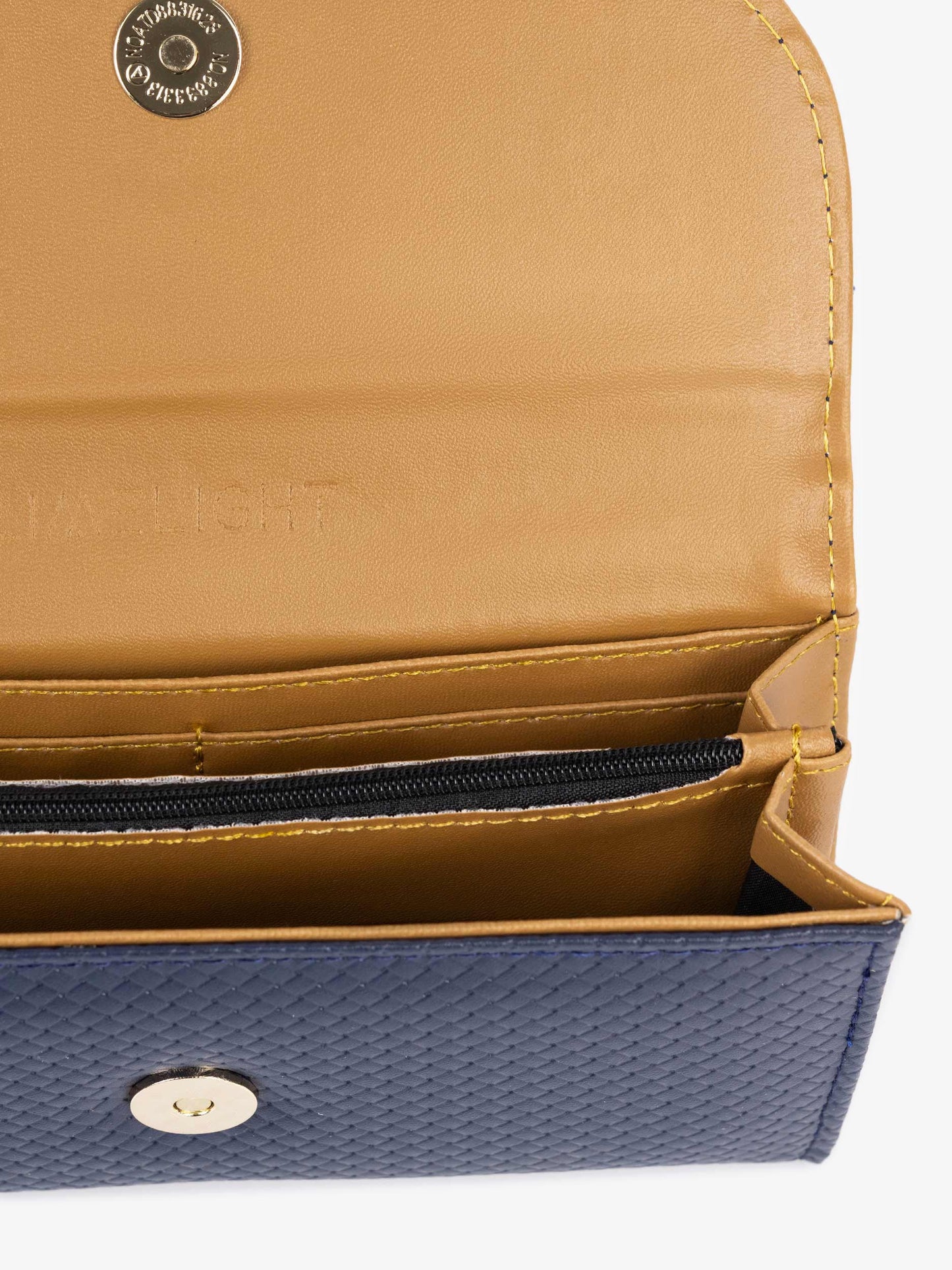 Textured Flap Wallet