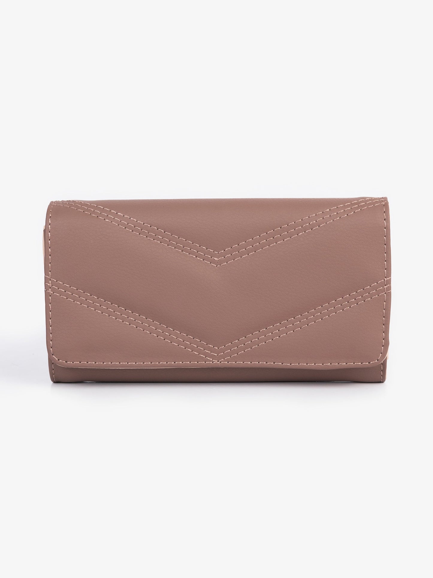 Chevron Stitch Wallet