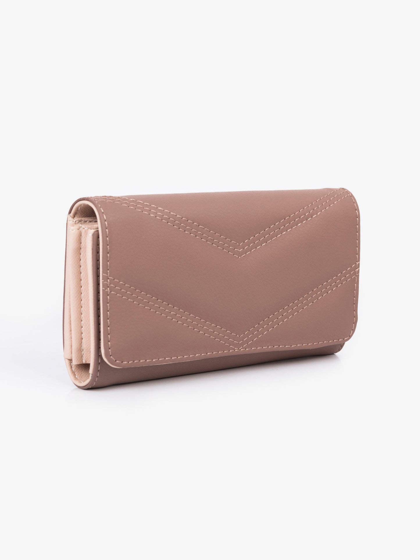 Chevron Stitch Wallet