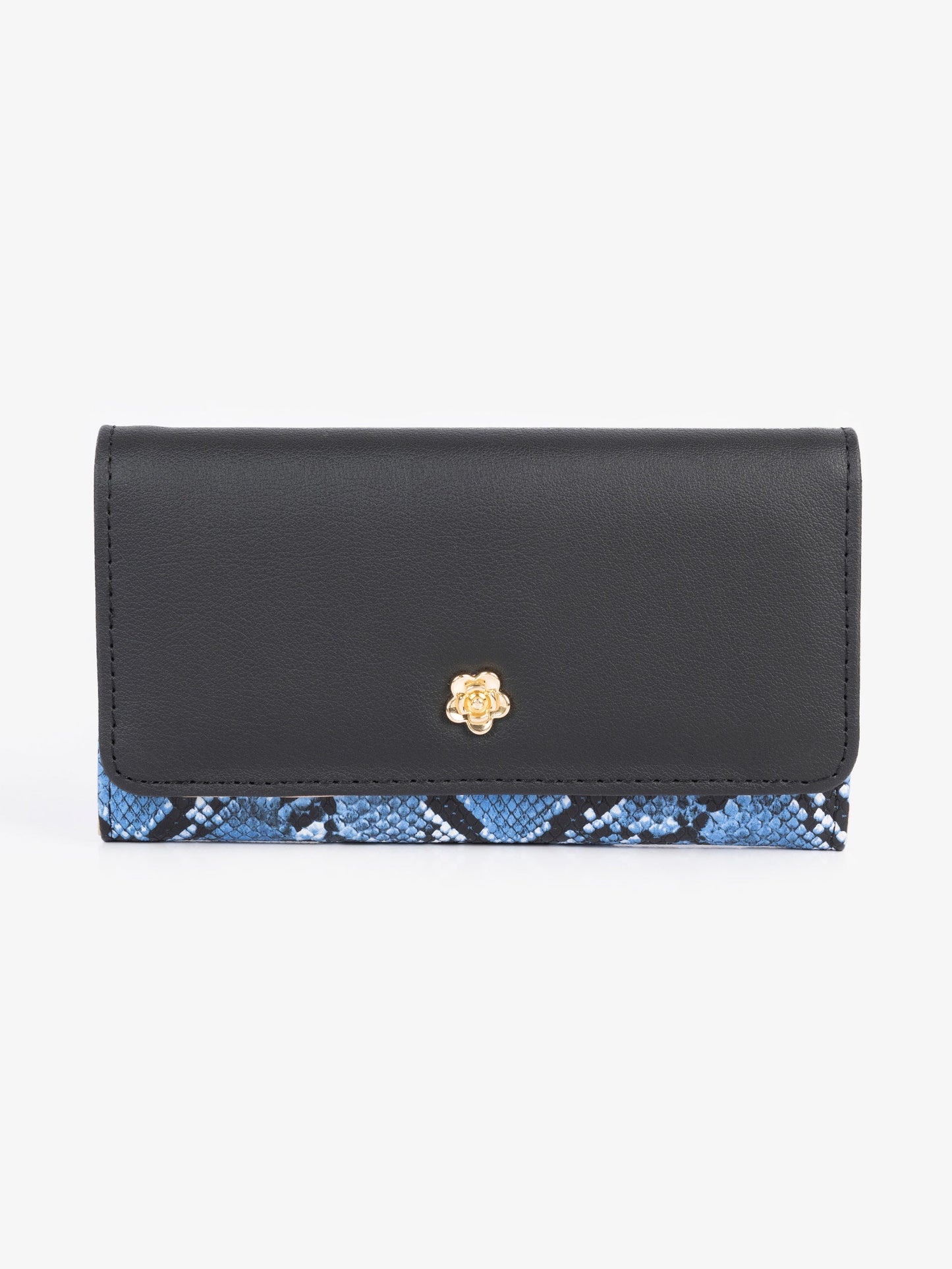 Snake Textured Wallet
