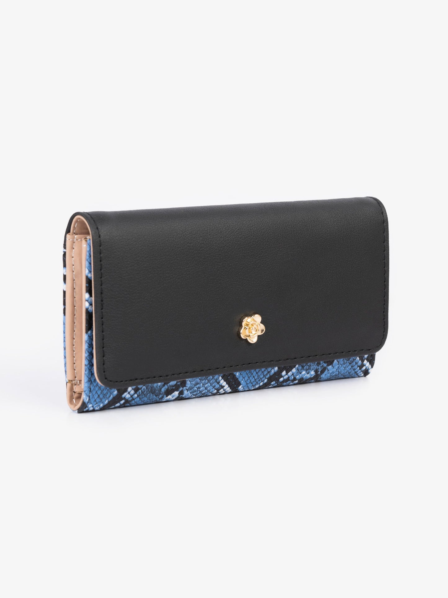 Snake Textured Wallet