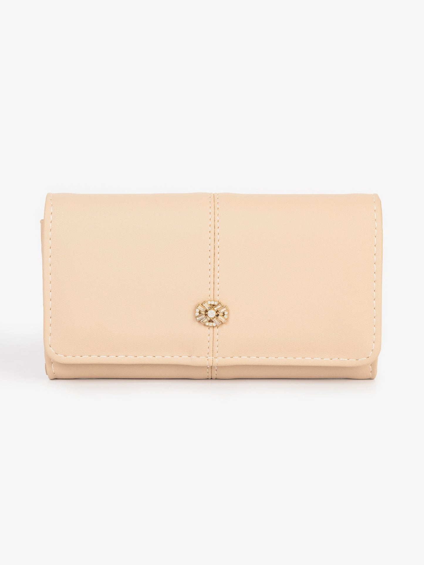 Floral Accent Wallet