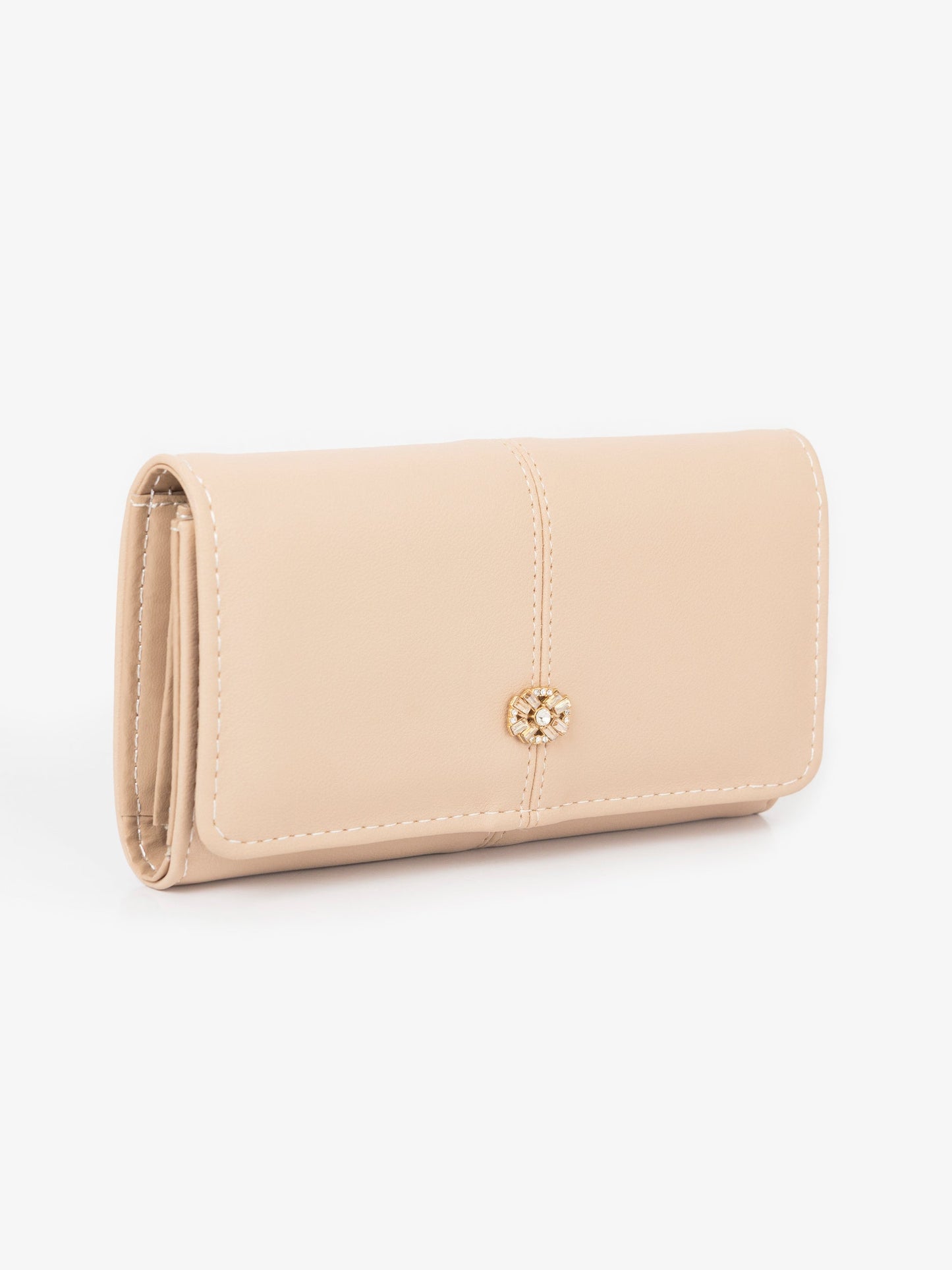 Floral Accent Wallet