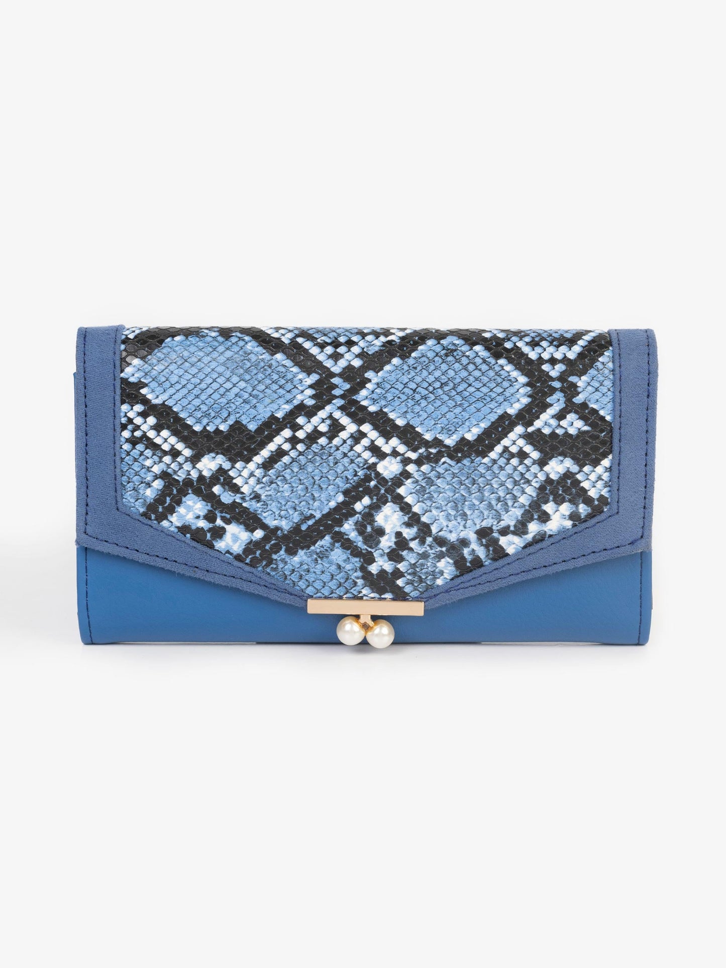 Snake Textured Wallet