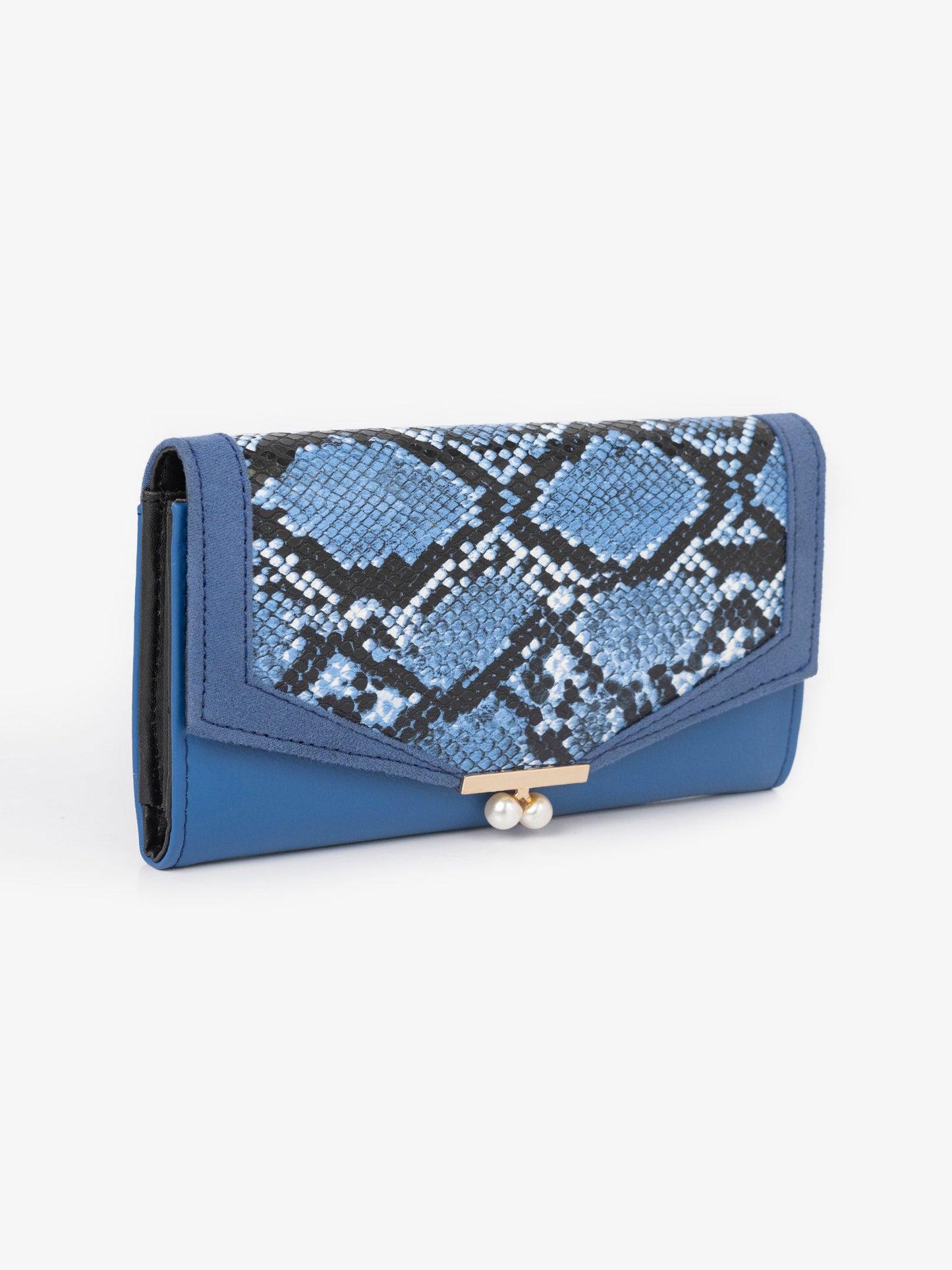 Snake Textured Wallet