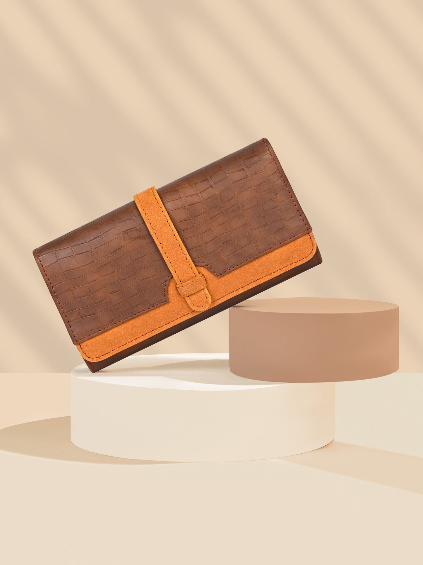 Croc-Embossed Wallet