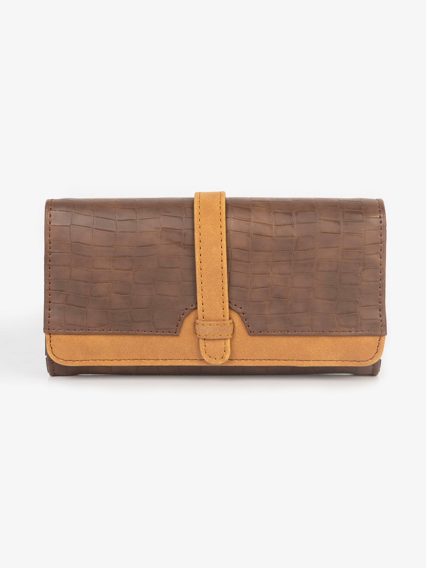 Croc-Embossed Wallet