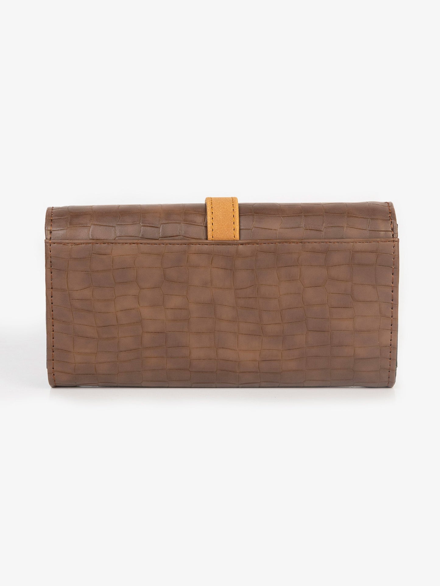 Croc-Embossed Wallet