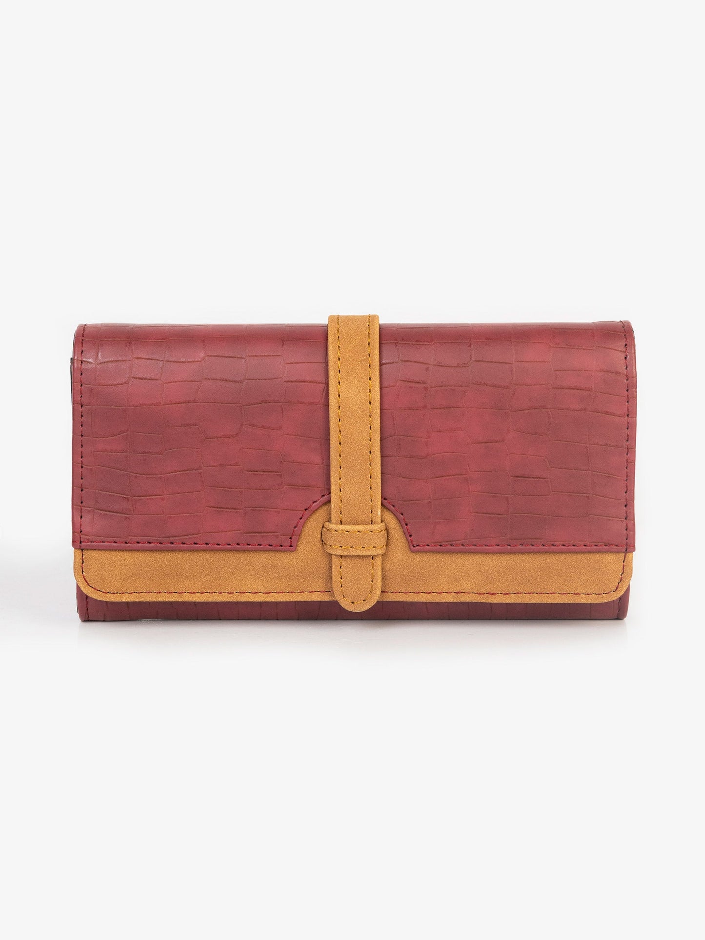 Croc-Embossed Wallet