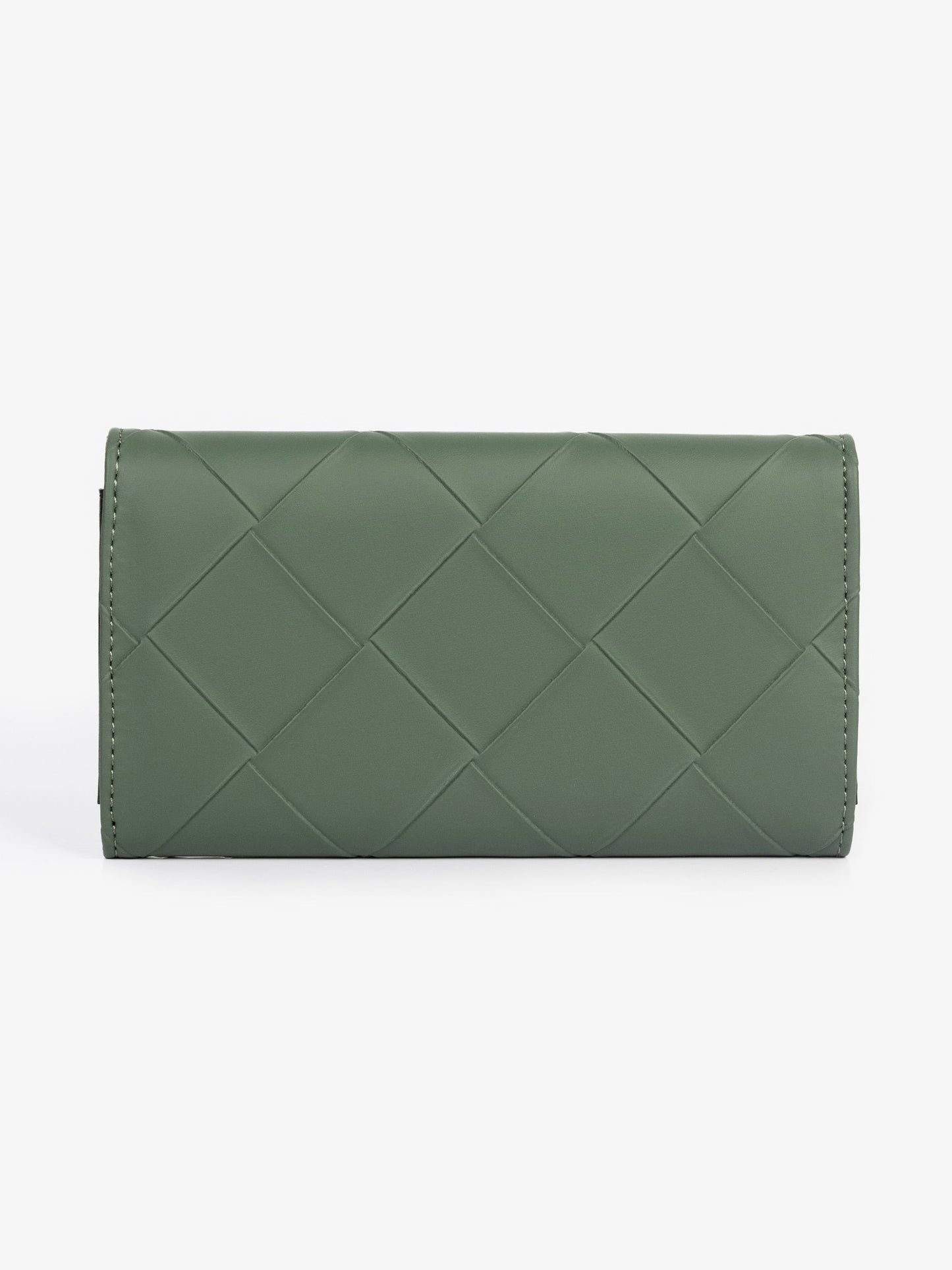 Textured Quilted Wallet