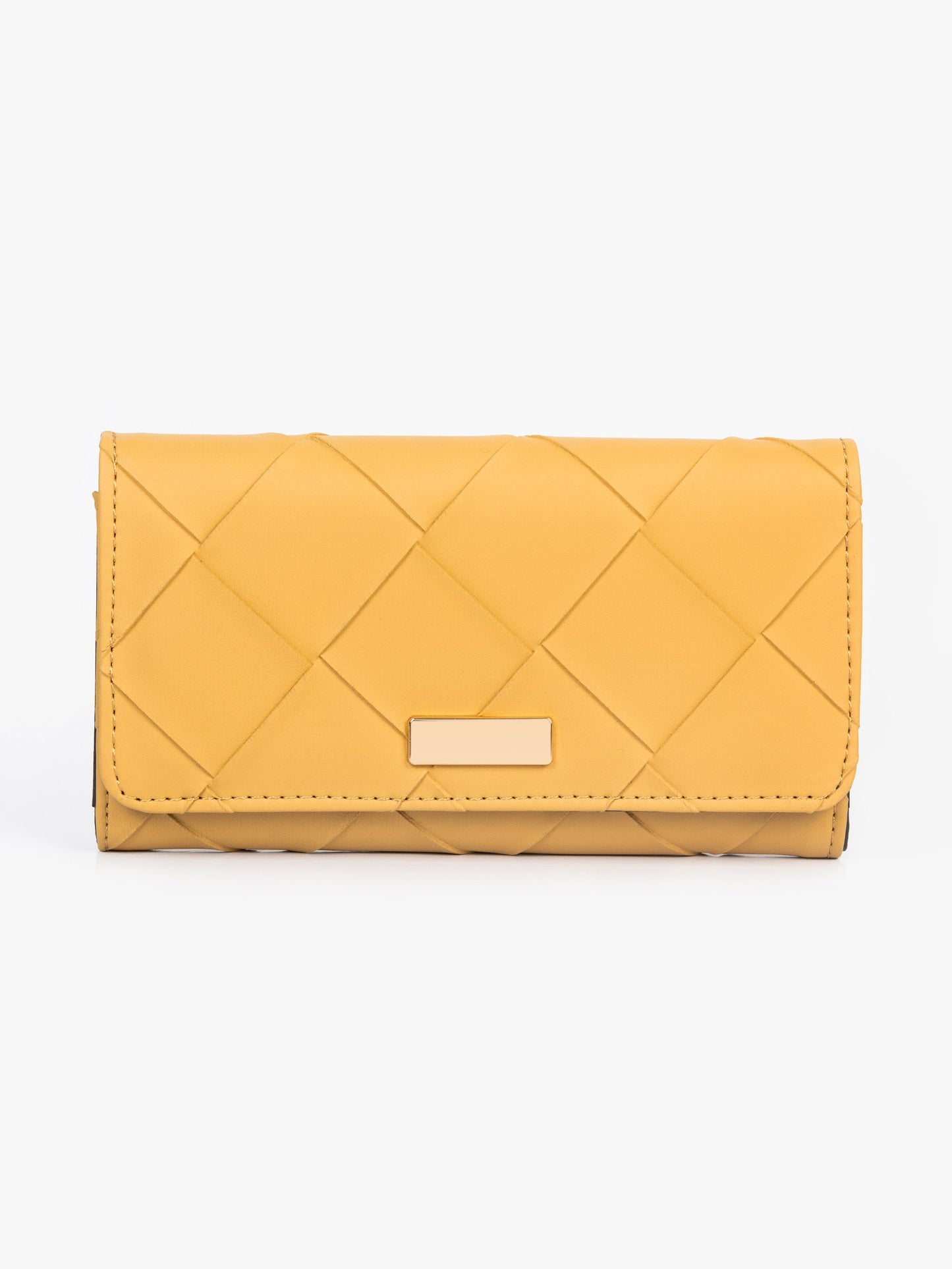 Textured Quilted Wallet