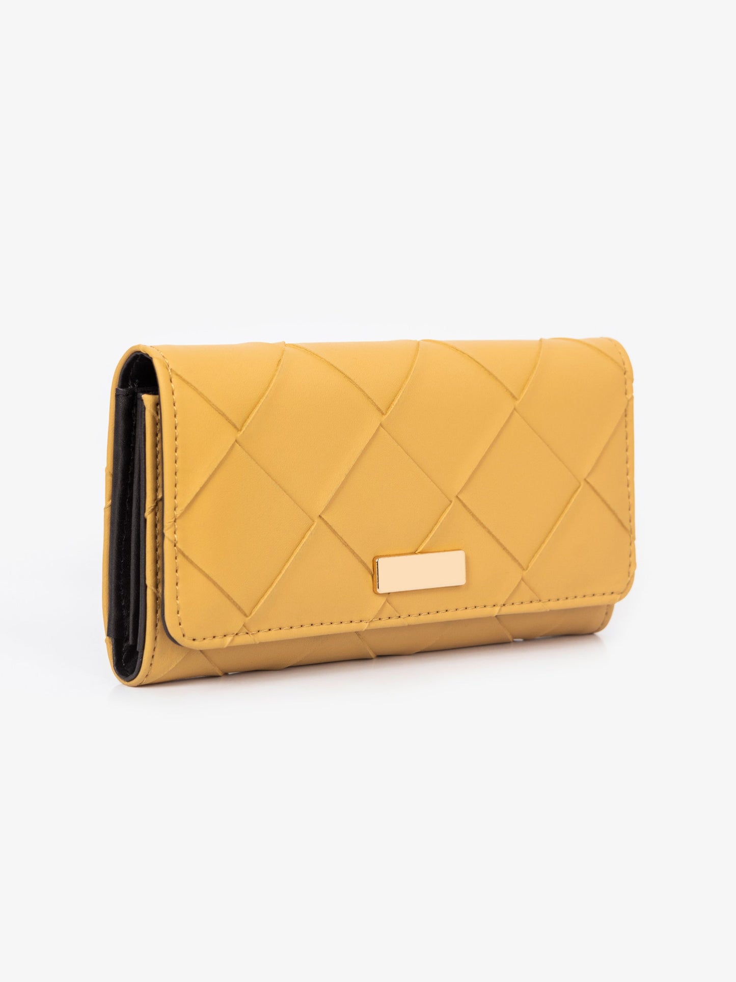 Textured Quilted Wallet
