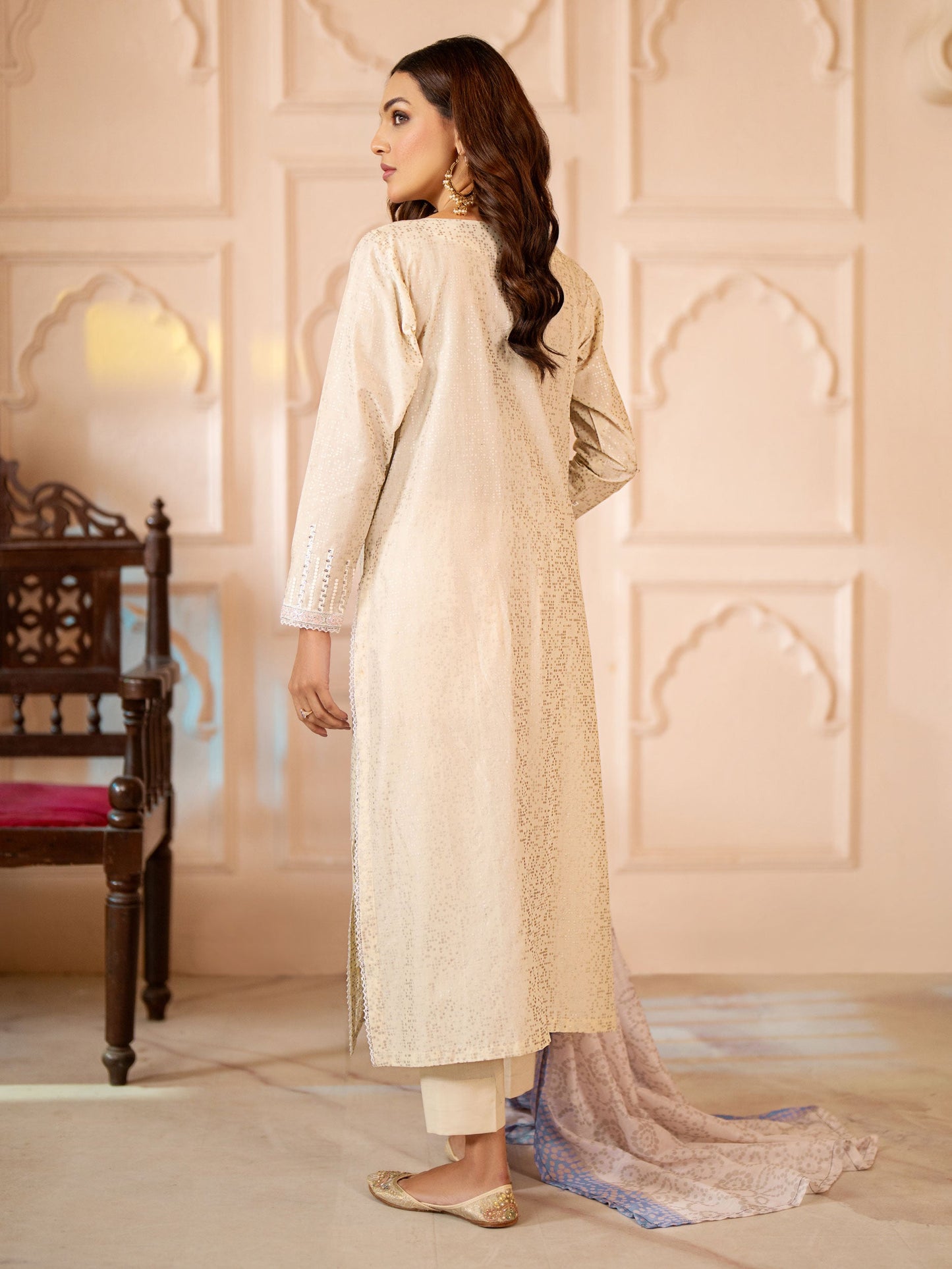 3 Piece Lawn Suit-Embroidered (Unstitched)