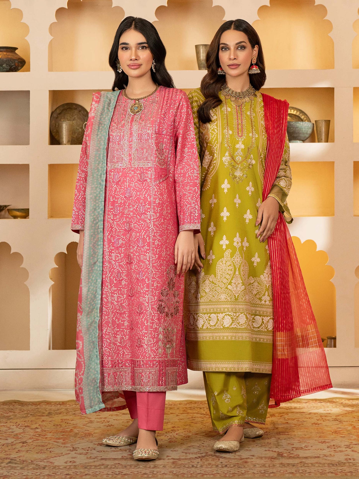 3 Piece Lawn Suit-Embroidered (Unstitched)