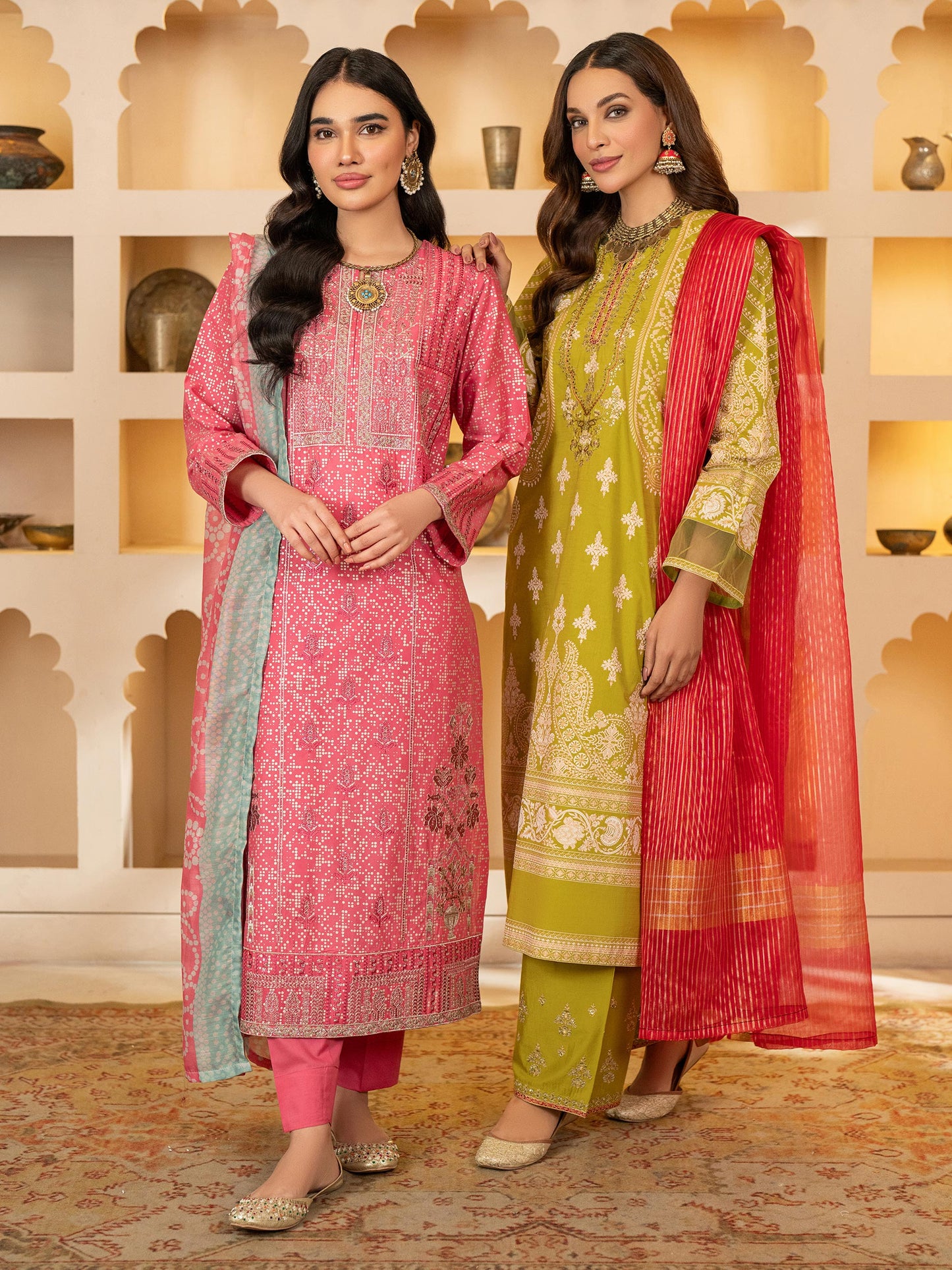 3 Piece Lawn Suit-Embroidered (Unstitched)