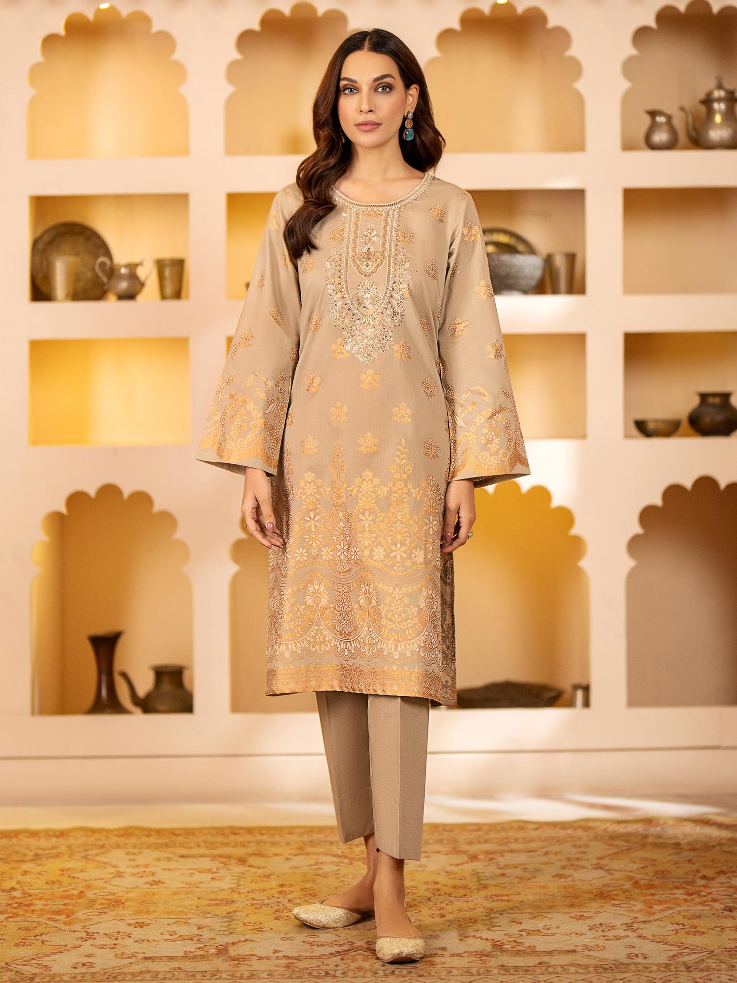 2 Piece Lawn Suit-Embroidered (Unstitched)