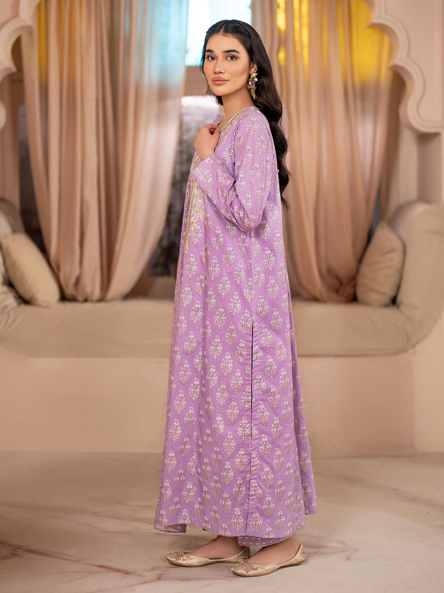 3 Piece Lawn Suit-Embroidered (Unstitched)
