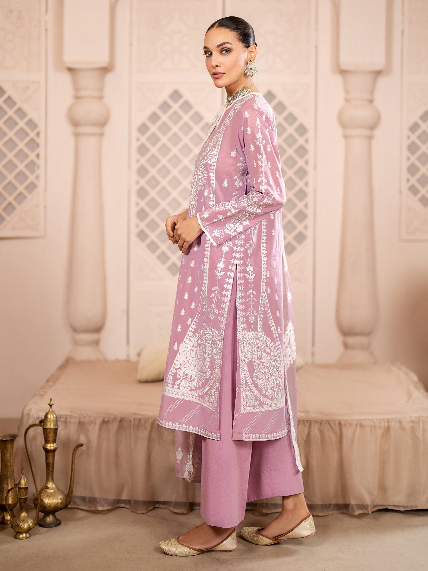 3 Piece Lawn Suit-Embroidered (Unstitched)