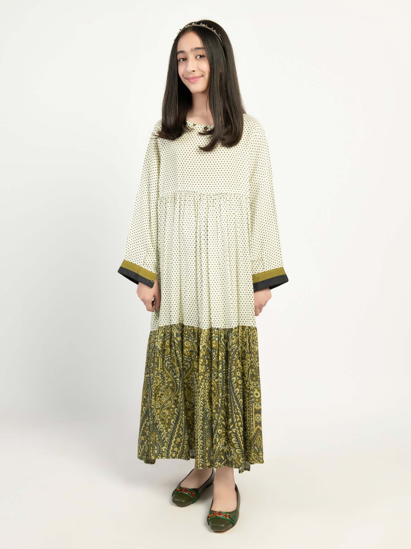 Printed Raw Silk Shirt