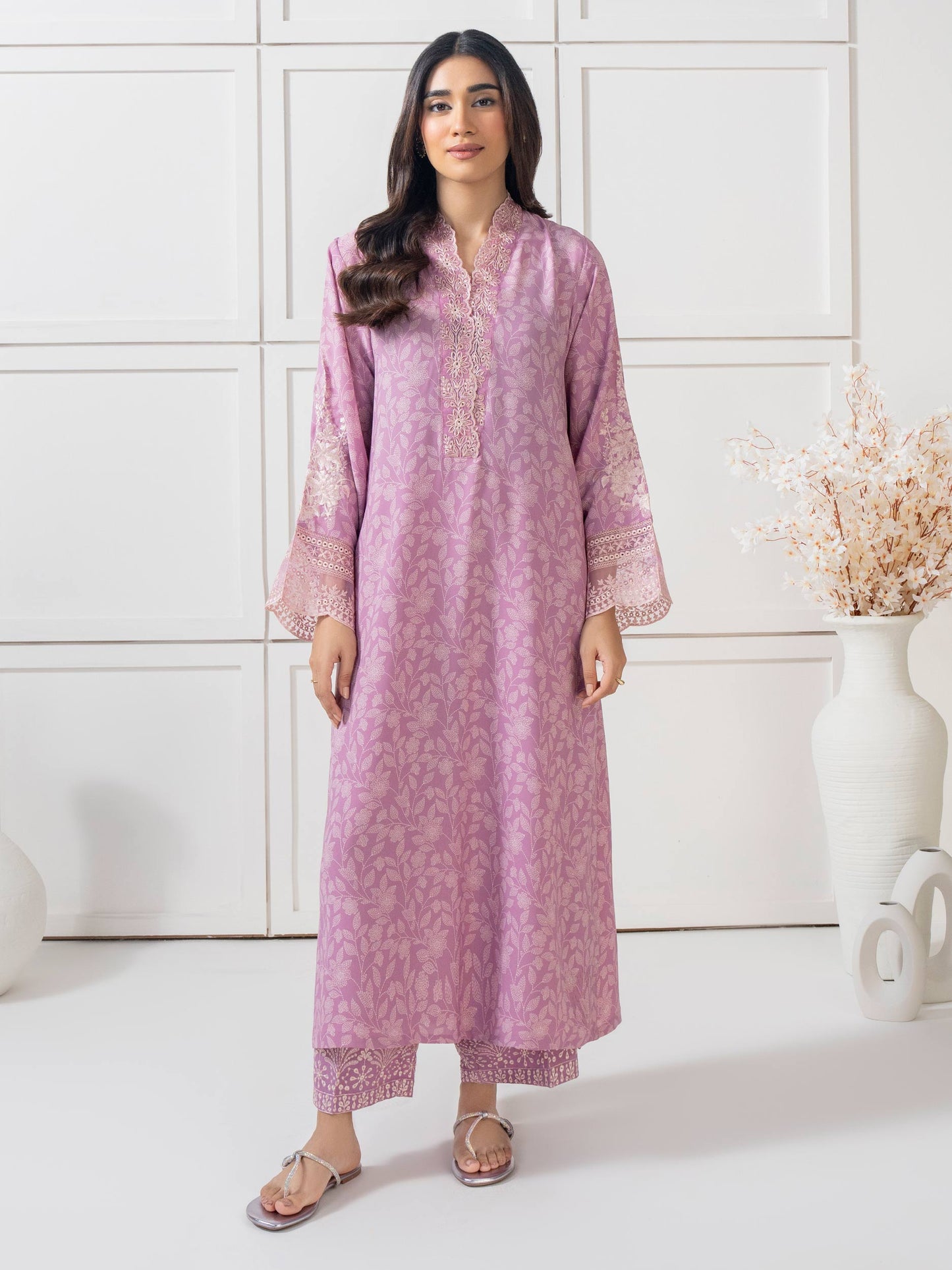 2 Piece Grip Suit- Embroidered (Pret)