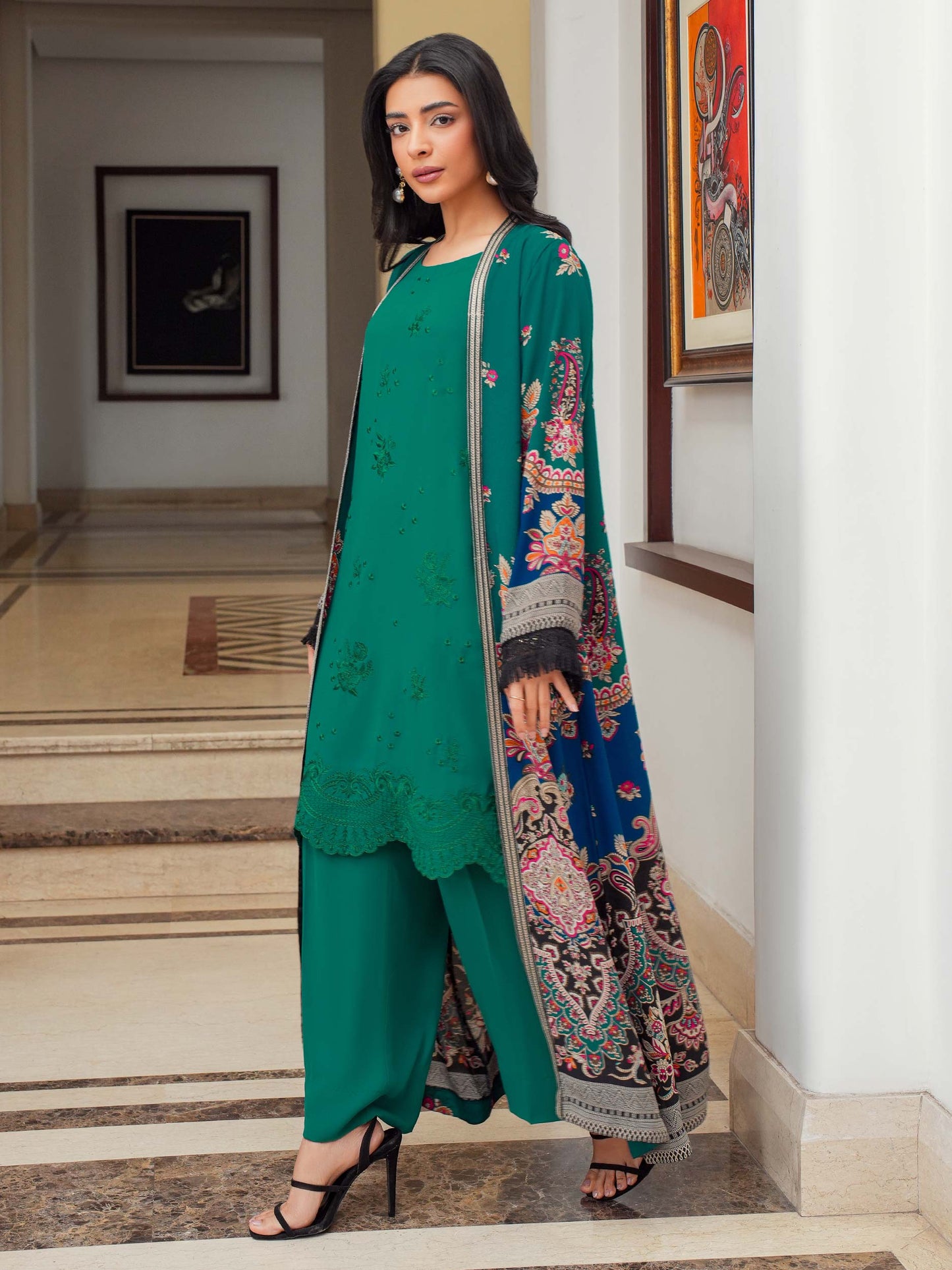 2 Piece Grip Suit-Embroidered (Pret)