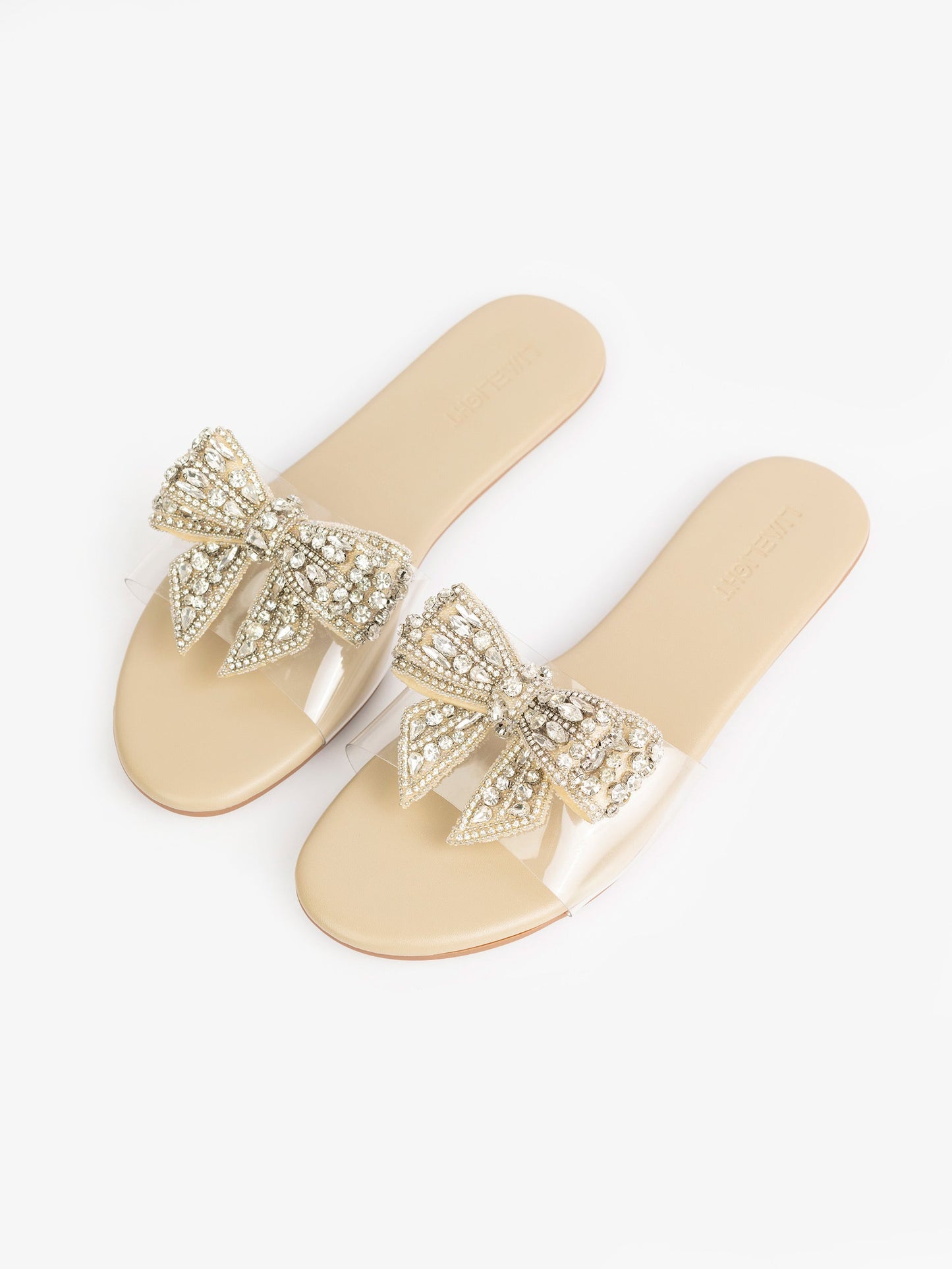 Embellished Bow Flats