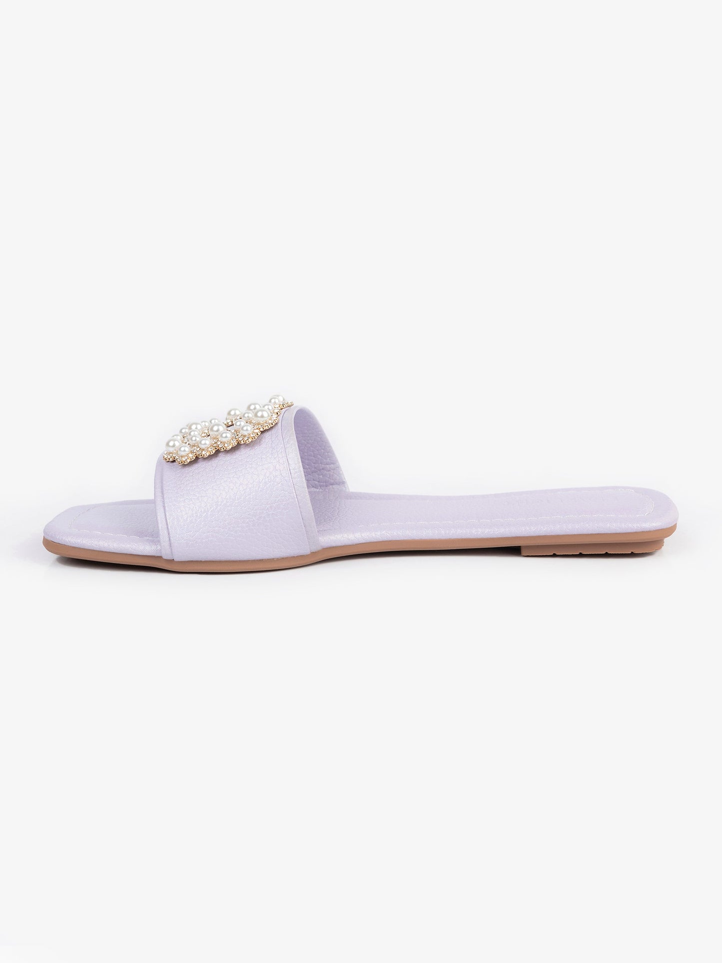 Pearl Embellished Flats