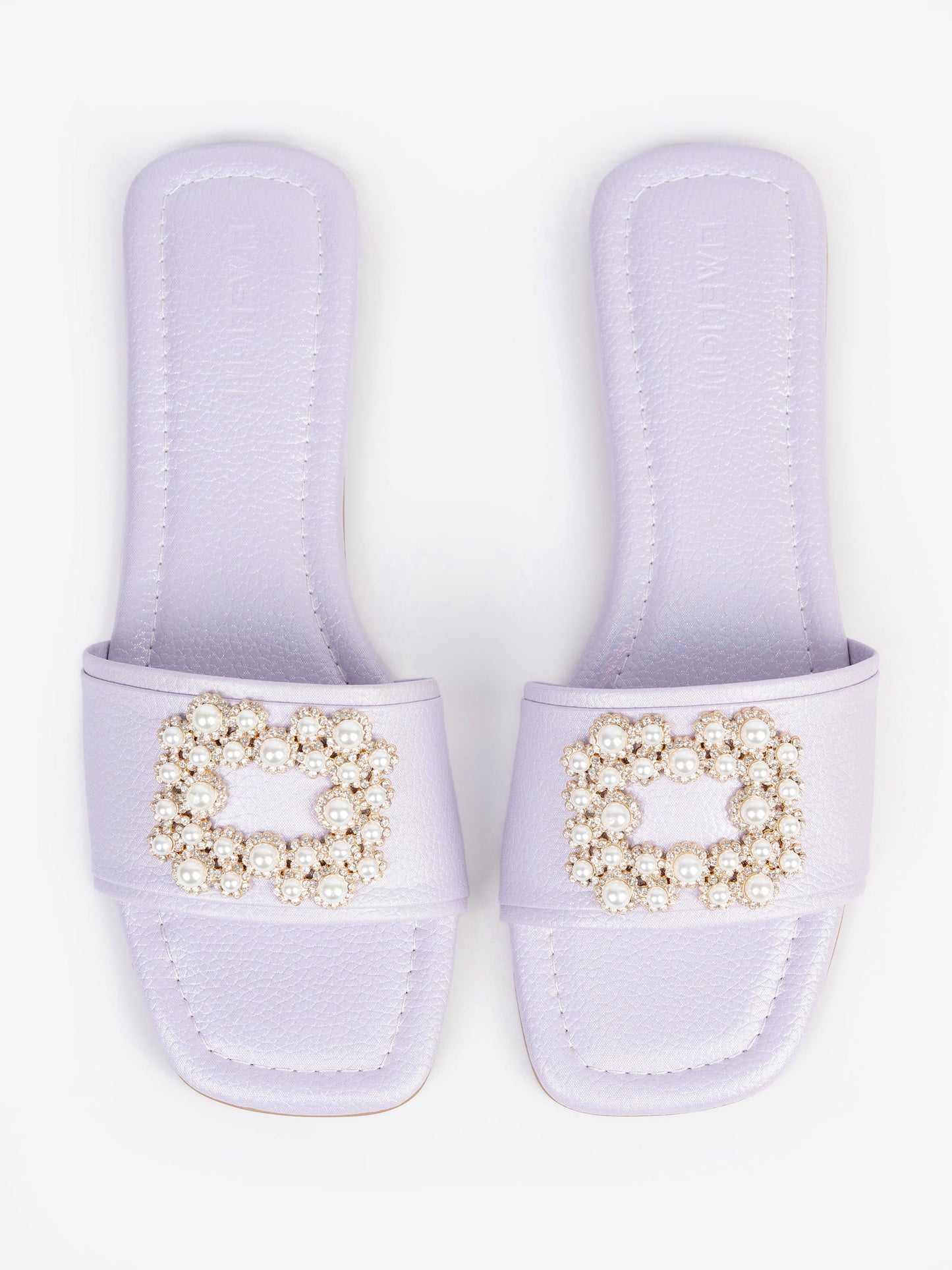 Pearl Embellished Flats