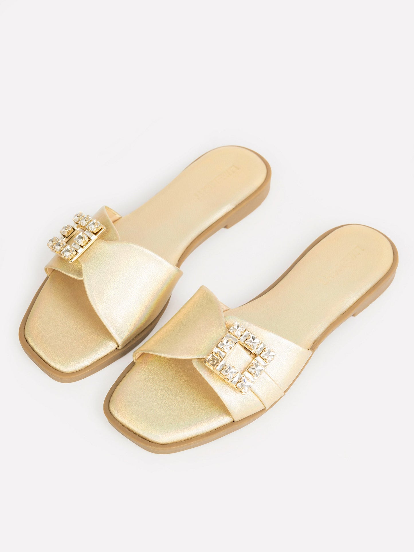Diamond Embellished Flats