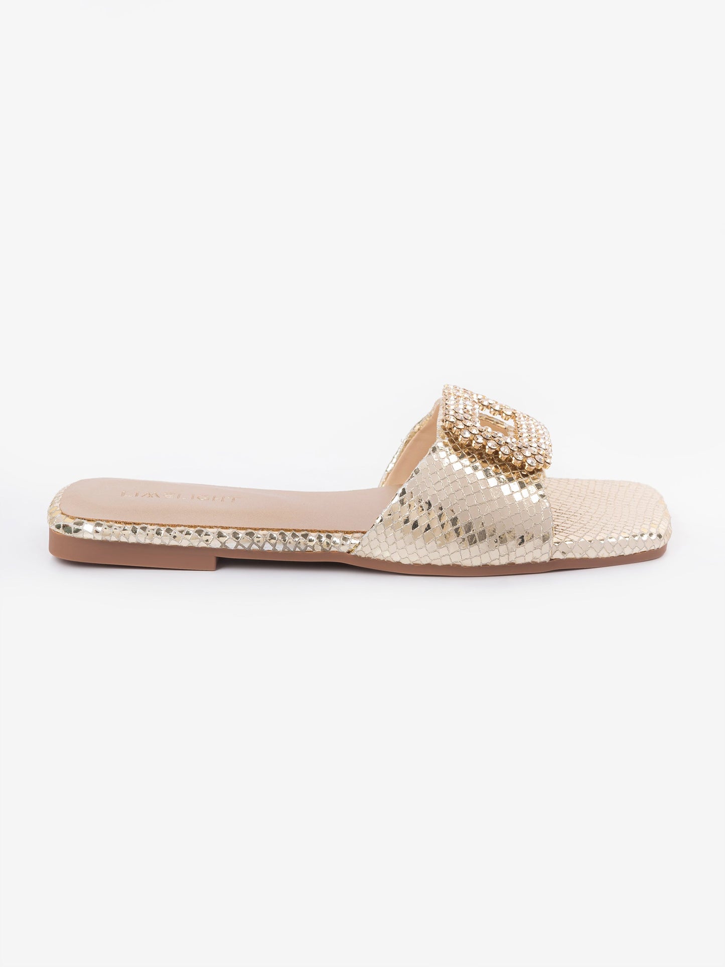 Snake Patterned Flats
