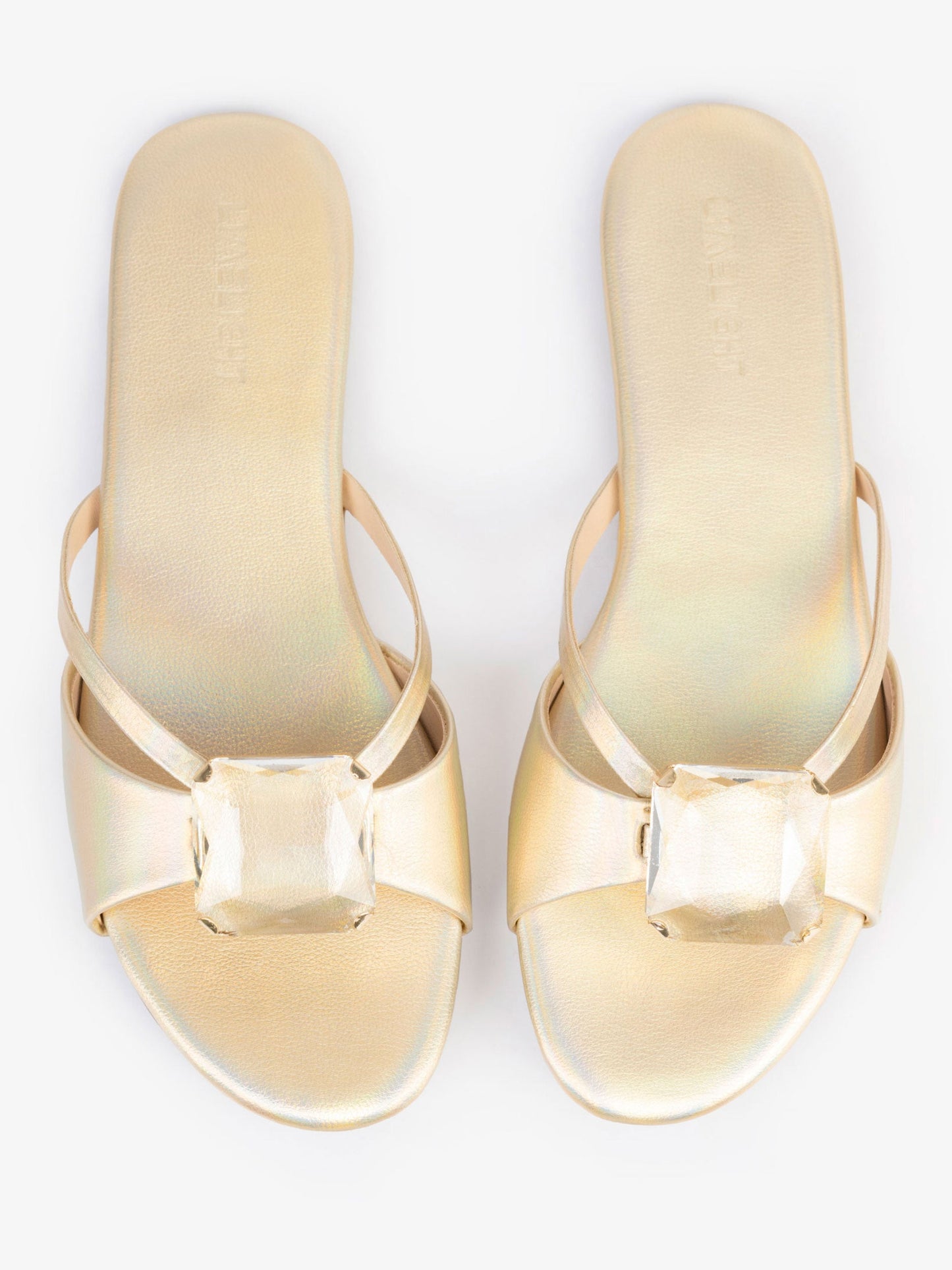 Embellished Slide Flats