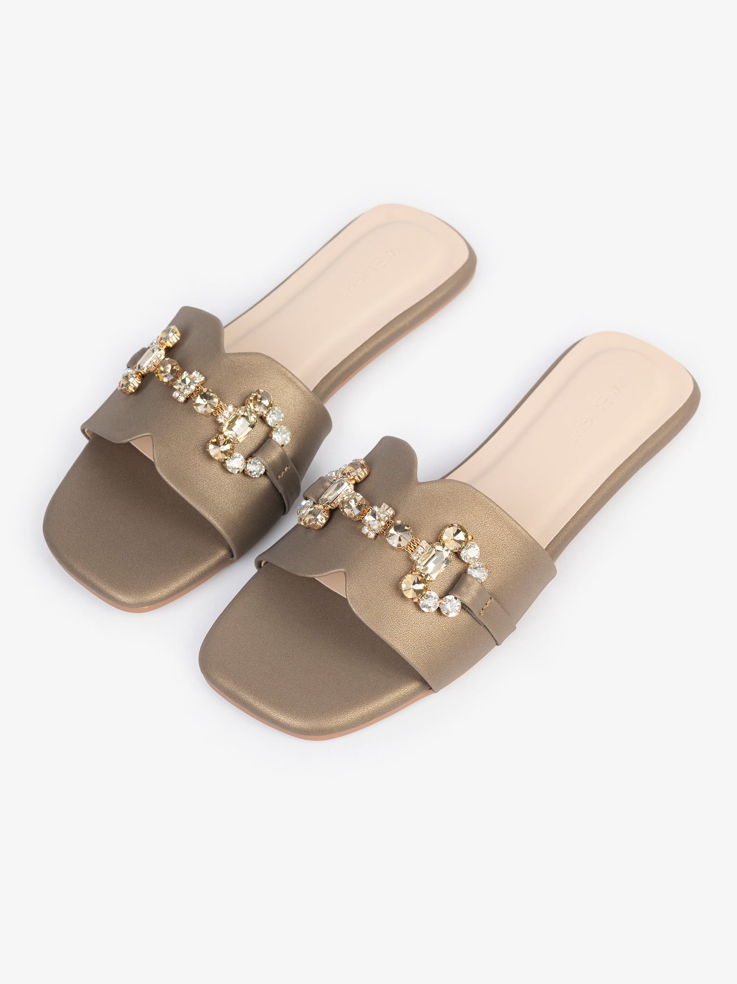 Jeweled Slide Flats
