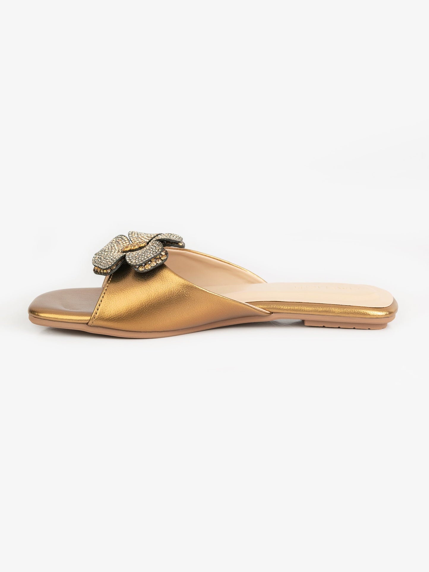 Rhinestone Flower flats