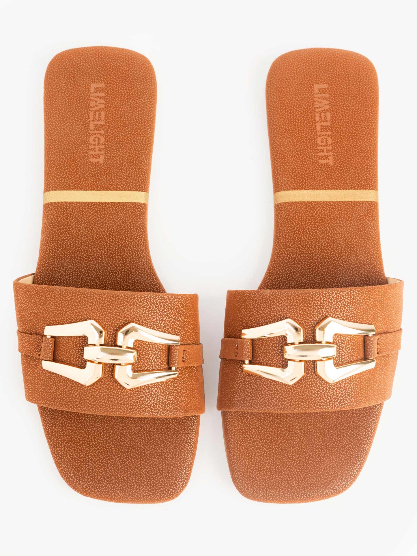 Metallic Brooch Flats