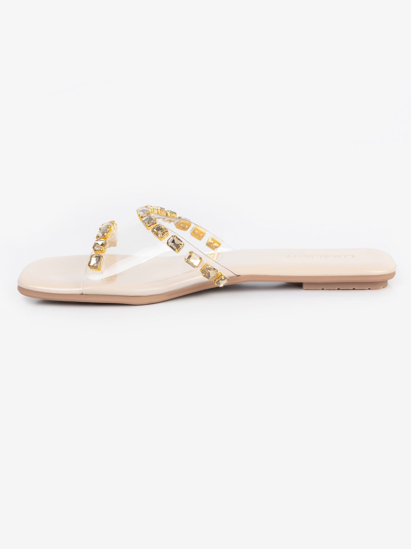 Embellished Transparent Flats