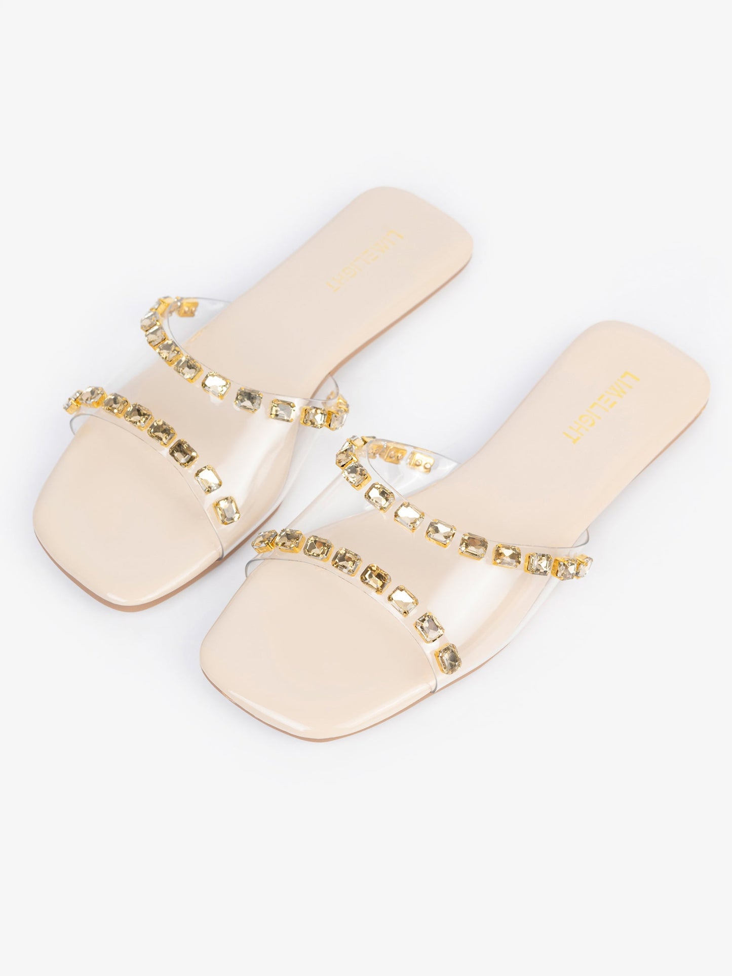 Embellished Transparent Flats