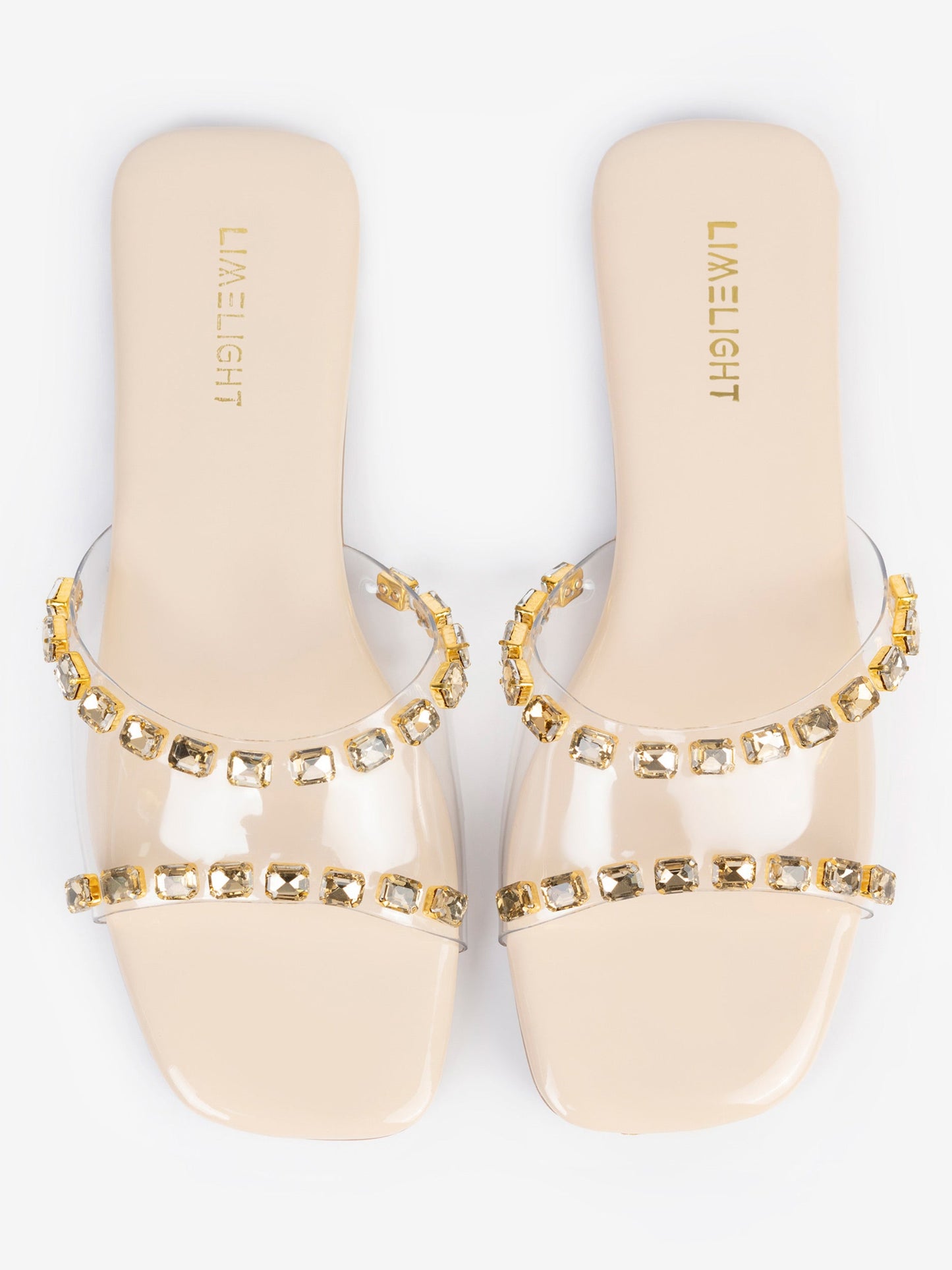 Embellished Transparent Flats