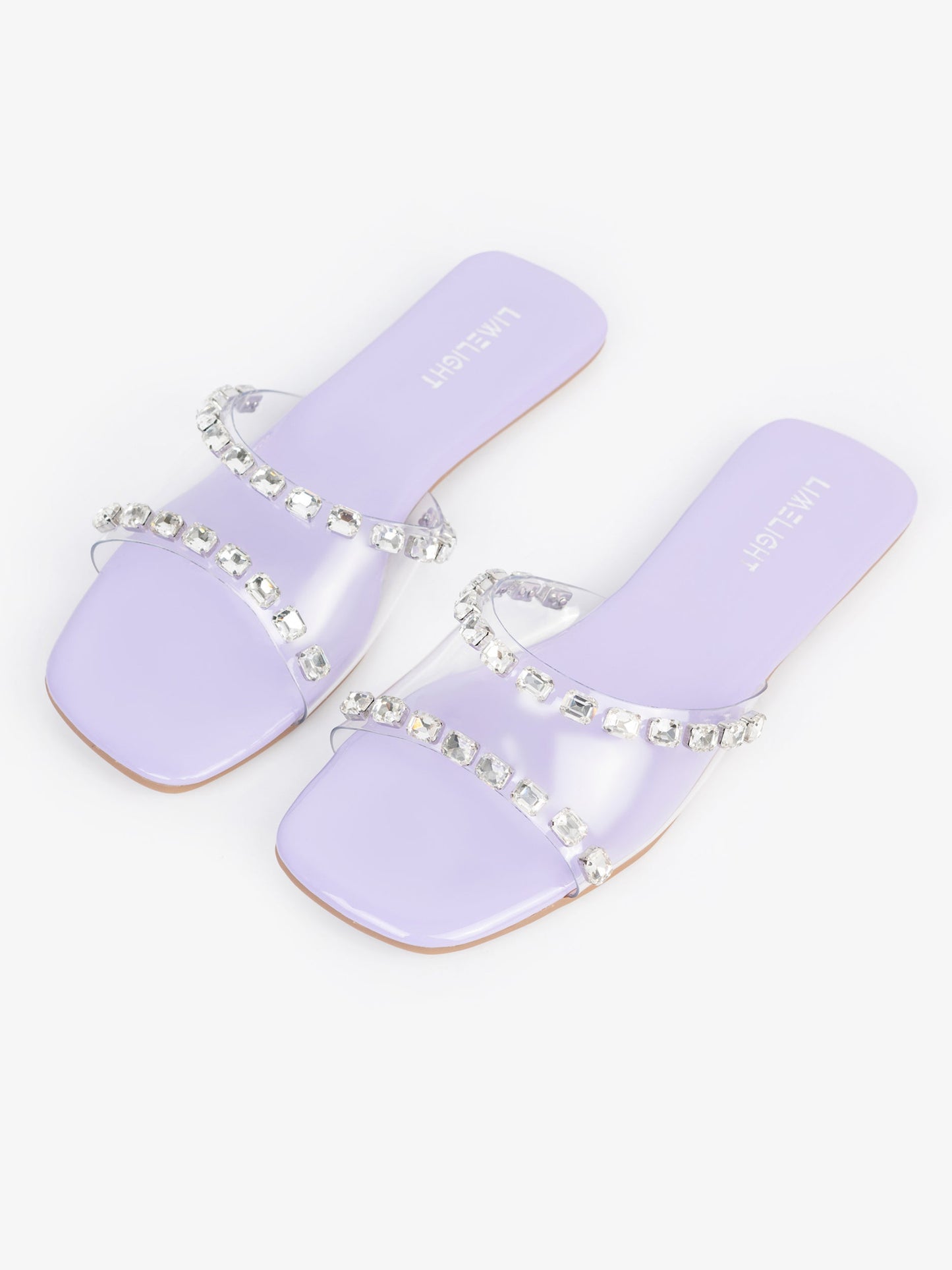 Embellished Transparent Flats