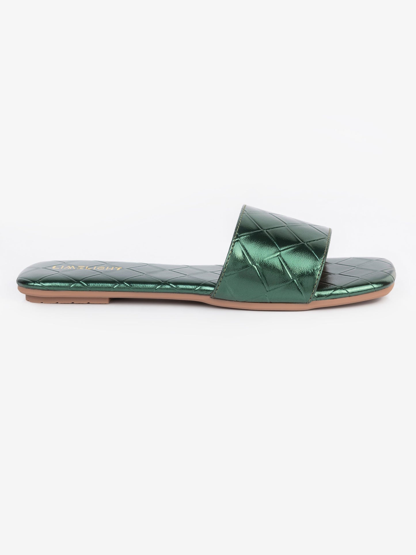 Quilted Slides Flats