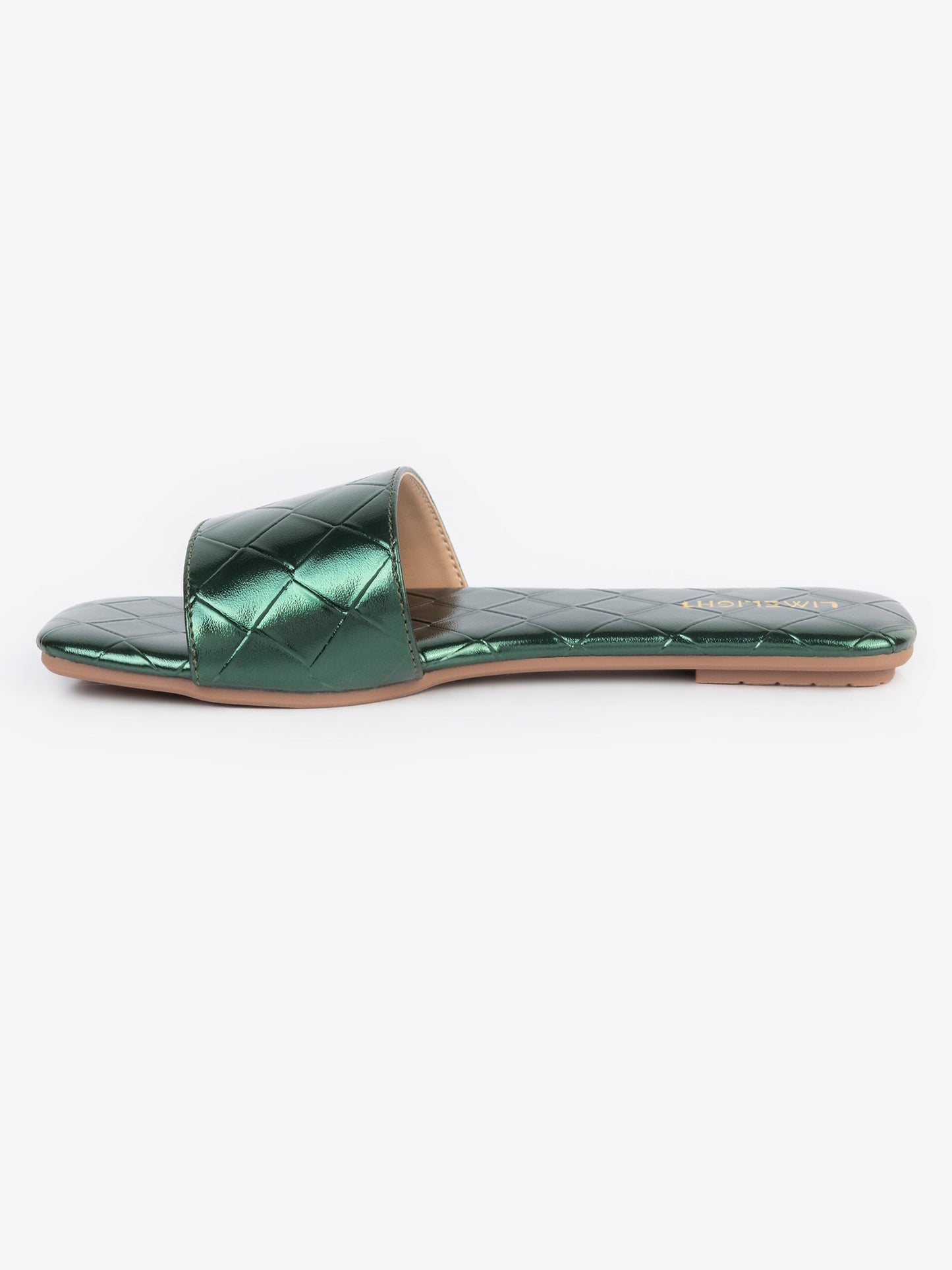 Quilted Slides Flats