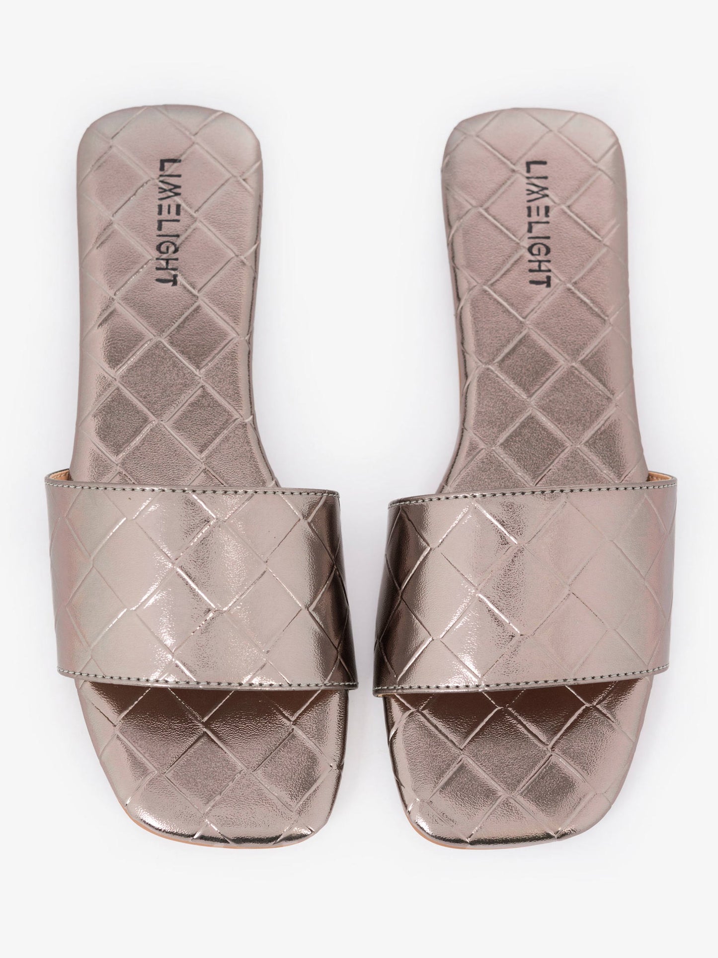 Quilted Slides Flats
