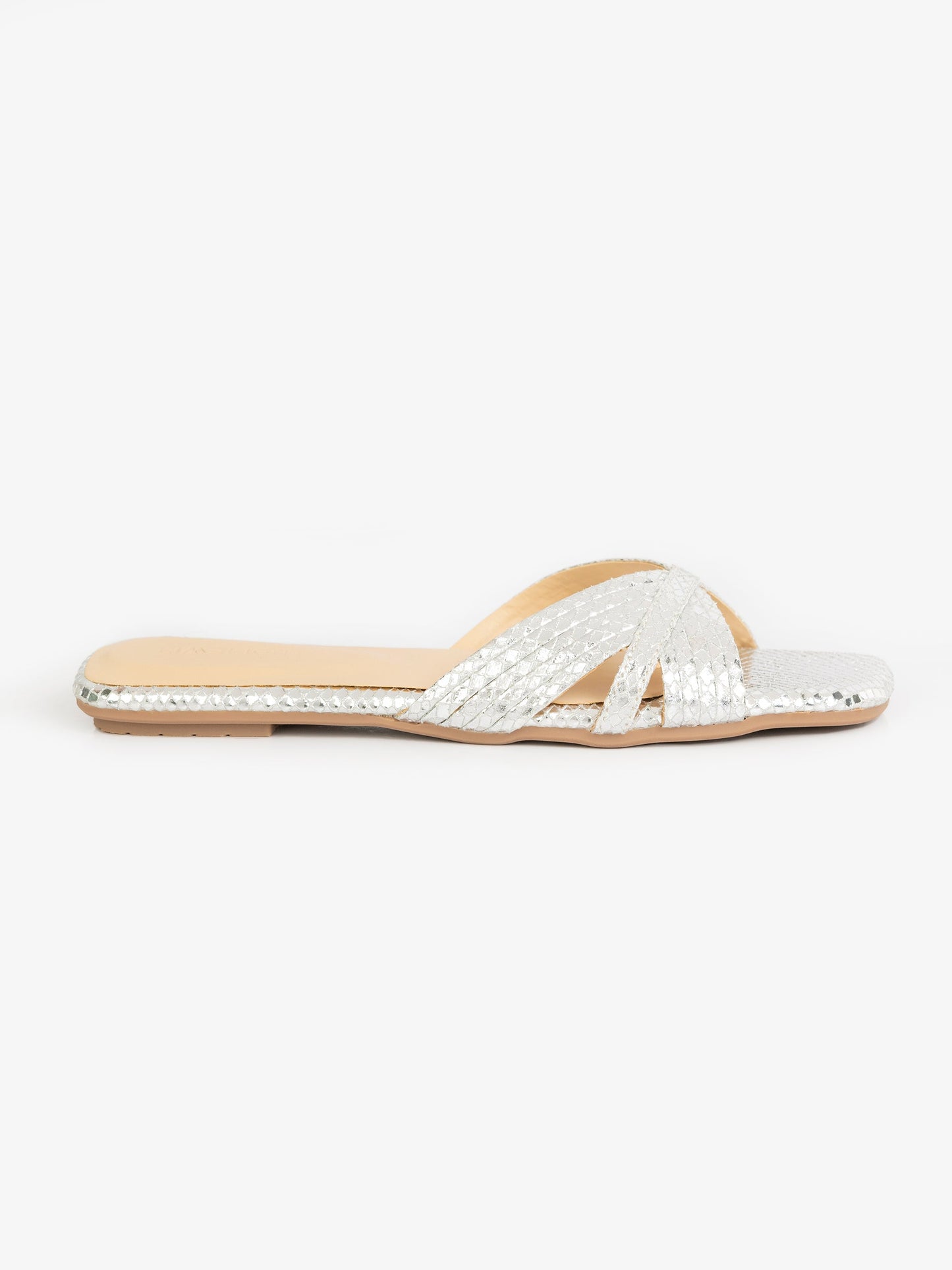 Snake-Textured Flats