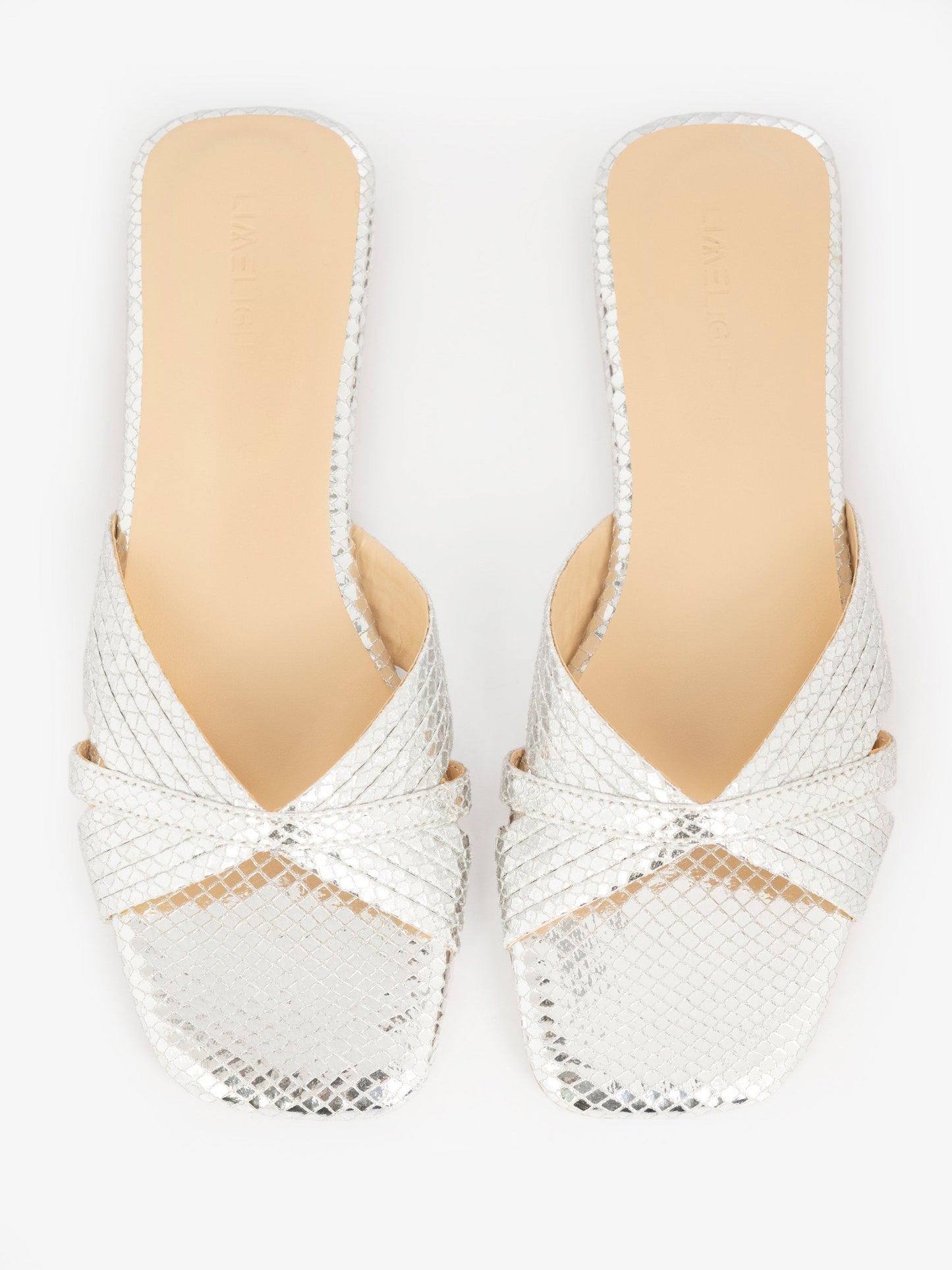 Snake-Textured Flats