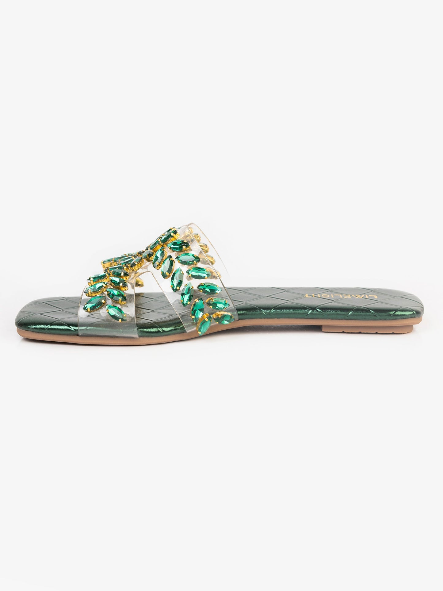 Embellished Transparent Flats