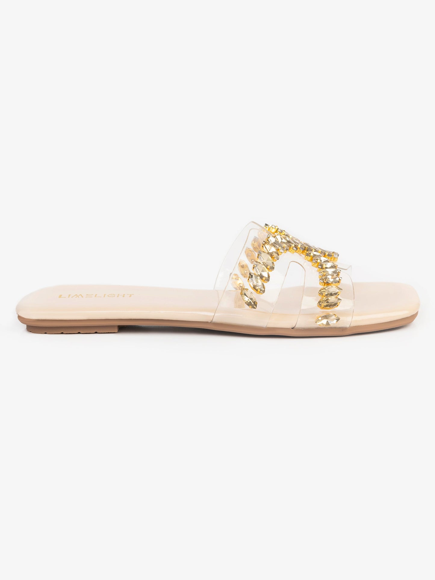 Embellished Transparent Flats