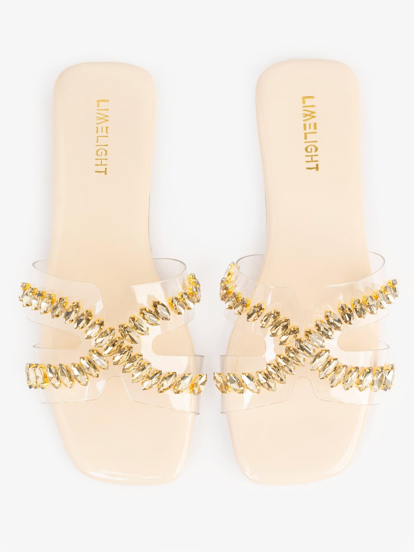 Embellished Transparent Flats