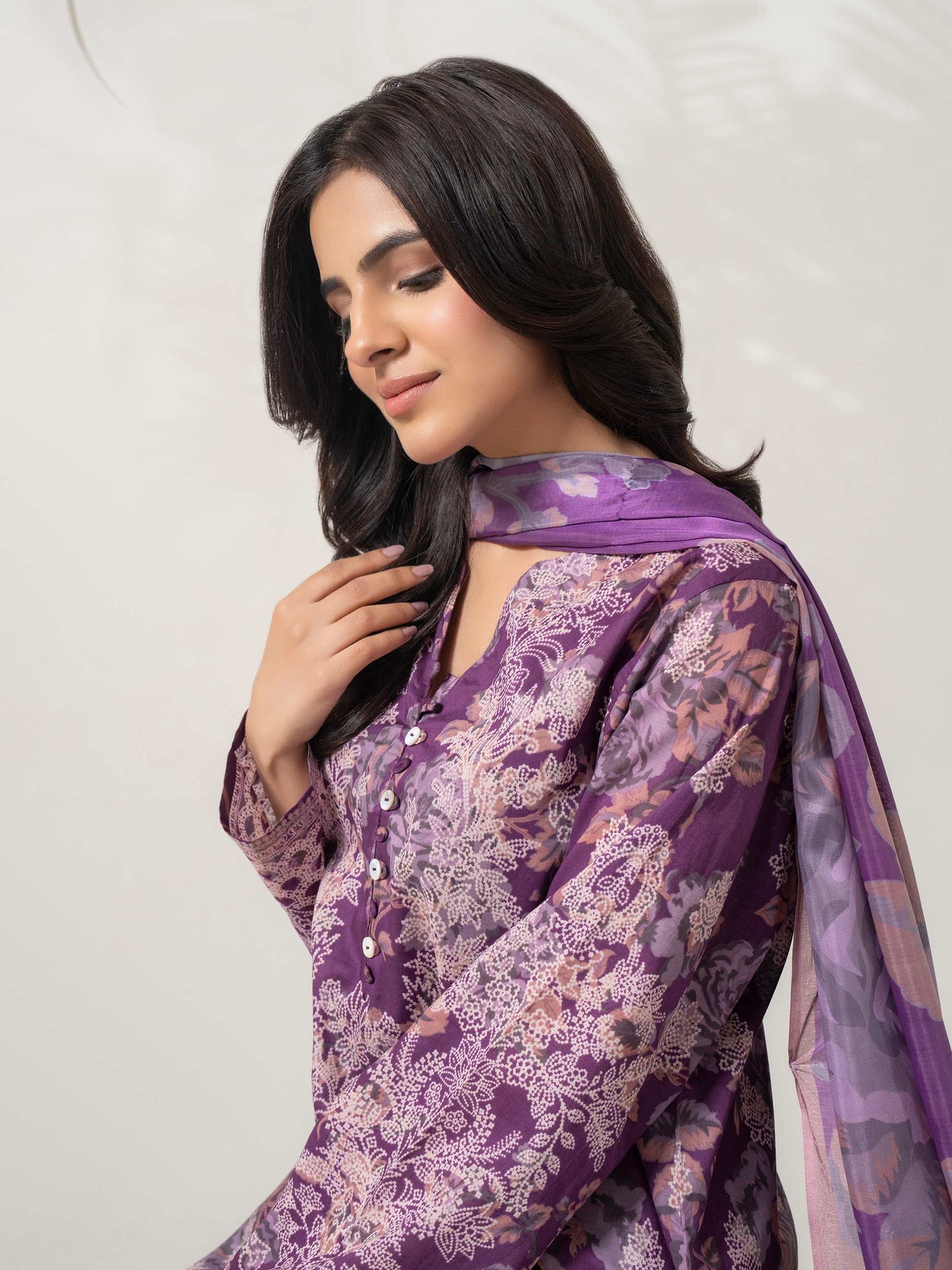 3 Piece Lawn Suit-Printed (Pret)