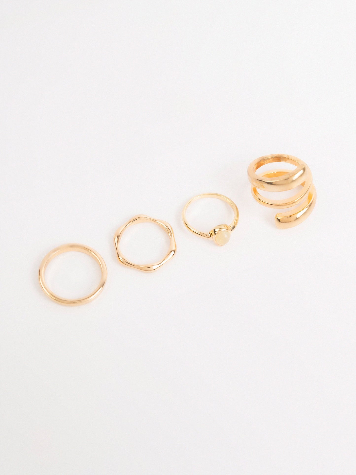 Spiral Ring Set
