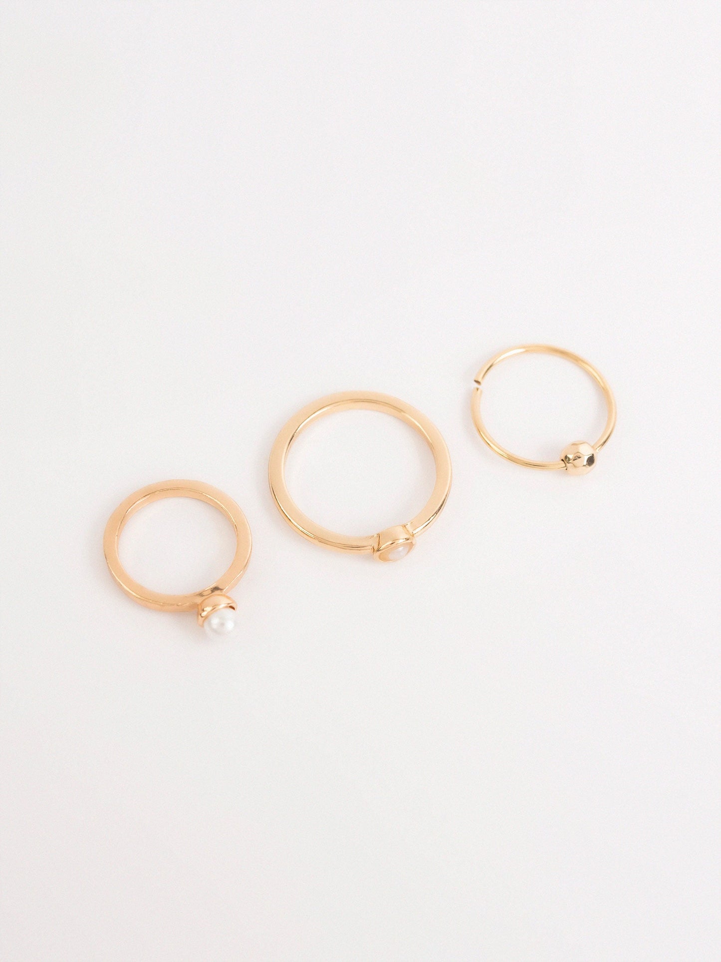 Spiral Ring Set